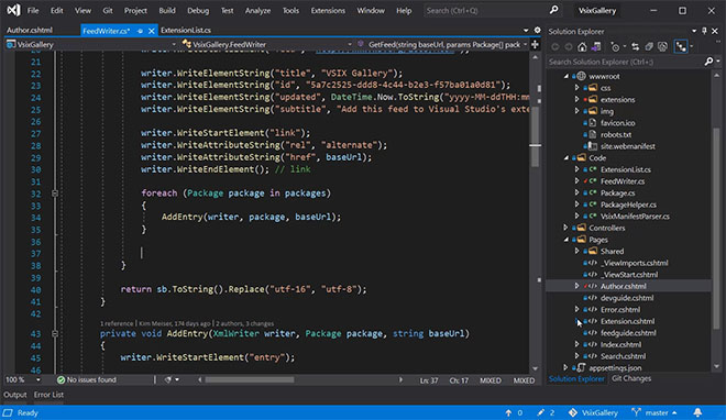 Visual studio IDE